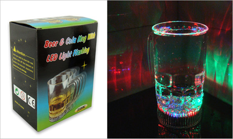 Colorful Luminous Drinkware with Built-in Lighting for Parties and Events - 12oz