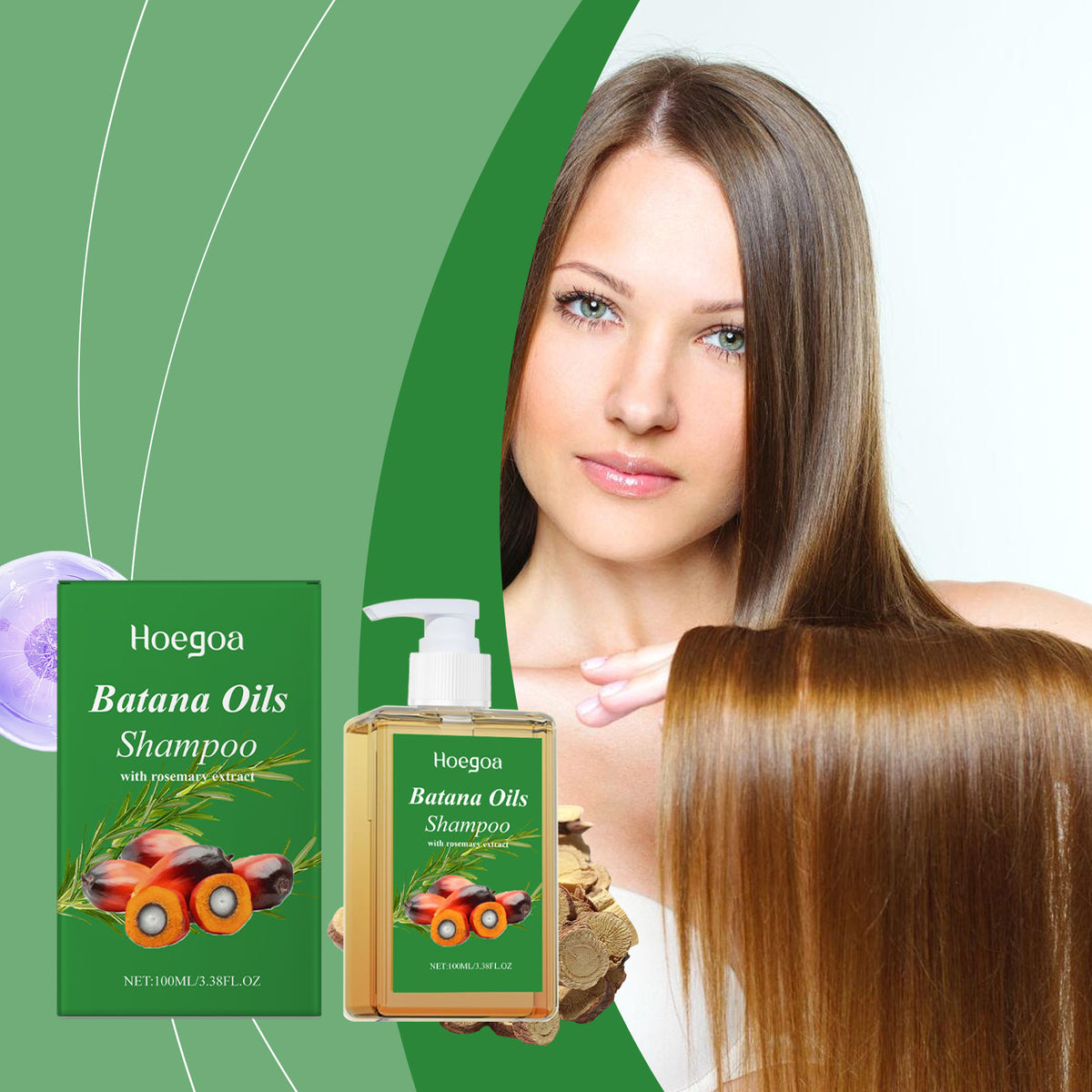 Batana Hair Shampoo 100ml - Gentle Cleanse & Nourish