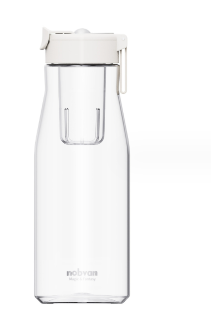 Magnetic Plastic Mug for Tea Water Separation - Fashion Style, Multiple Capacities