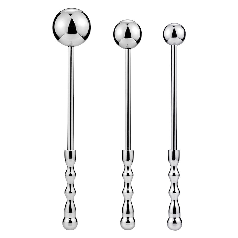 Stainless Steel Anal Plug Hand Tapping Set for Adults - Multiple Styles