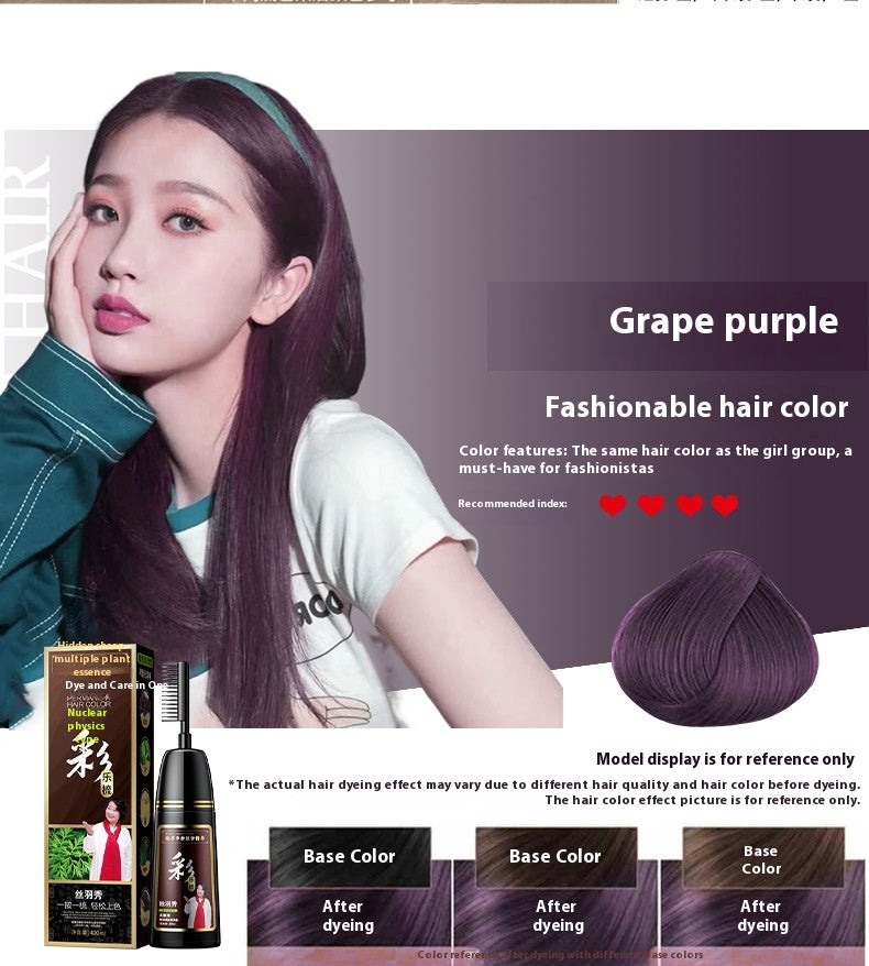 Hair Dye Color Cream for Covering White Hair - 400ml