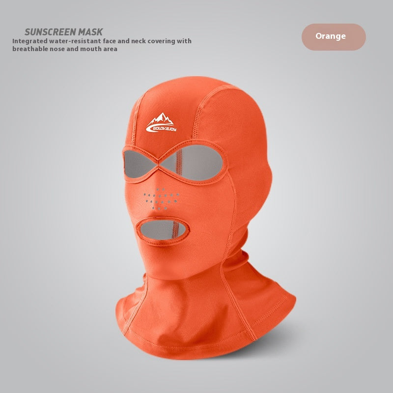 Full Face Swimming Sun Protection Head Cover - Multiple Colors