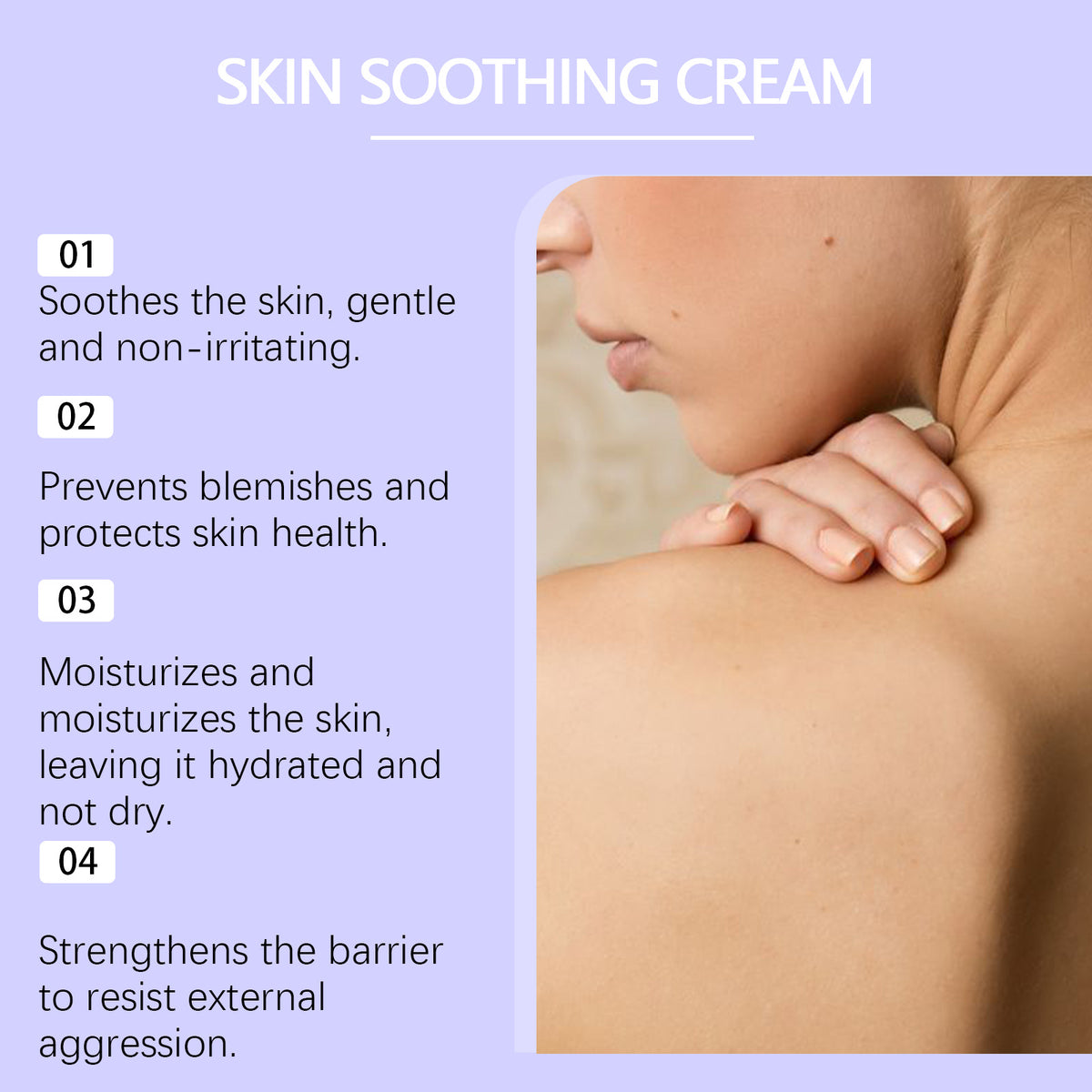 Skin Acne Herbal Smooth Rejuvenation External Use Care Cream
