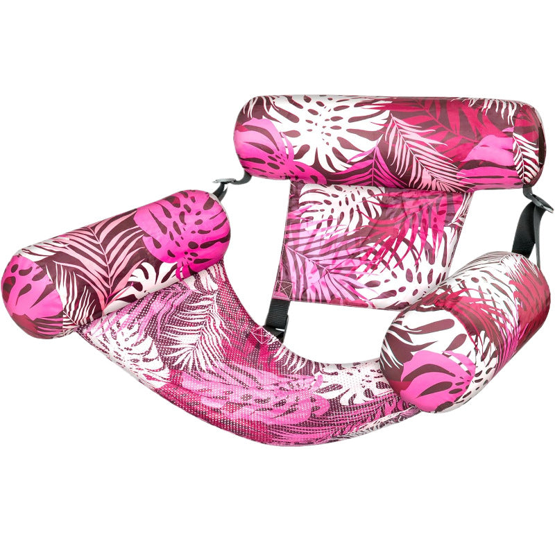 Inflatable Floating Hammock Chair for Pool & Beach Relaxation