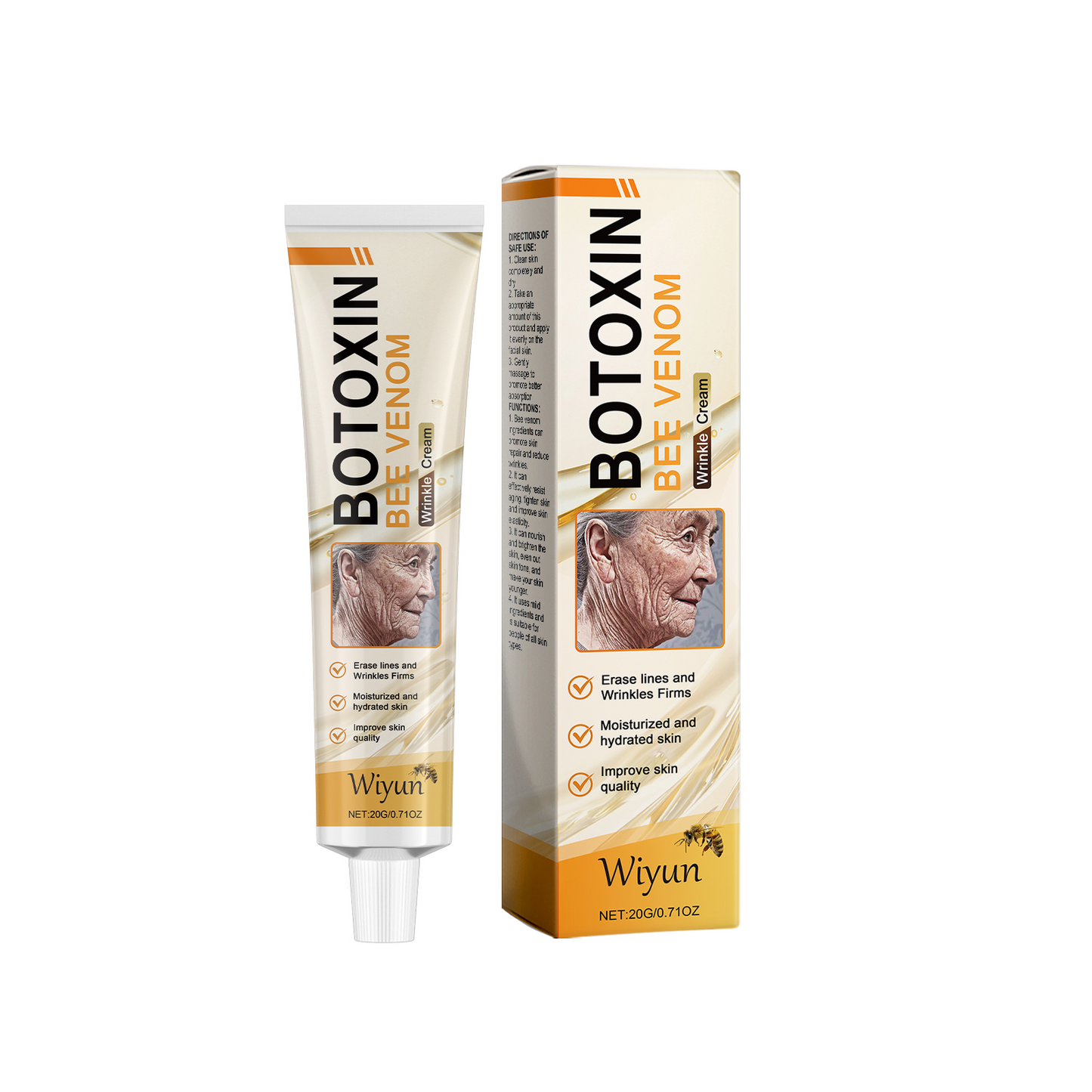 Bee Venom Facial Moisturizing Cream - Rejuvenating & Hydrating Skin Care