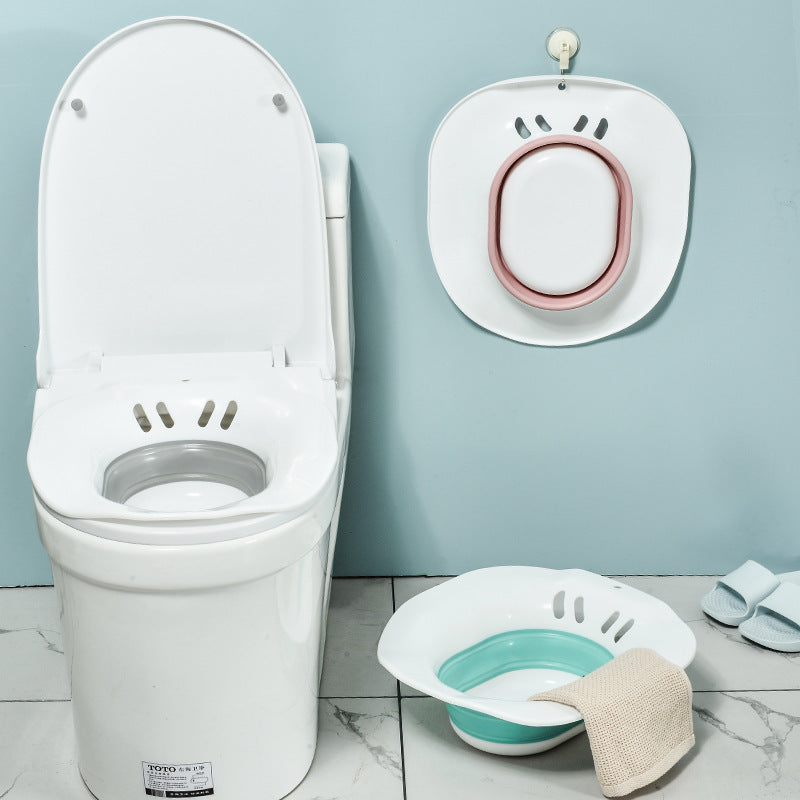 Foldable Bidet Basin for Maternity Care - Squat-Free Portable Bathroom Sink