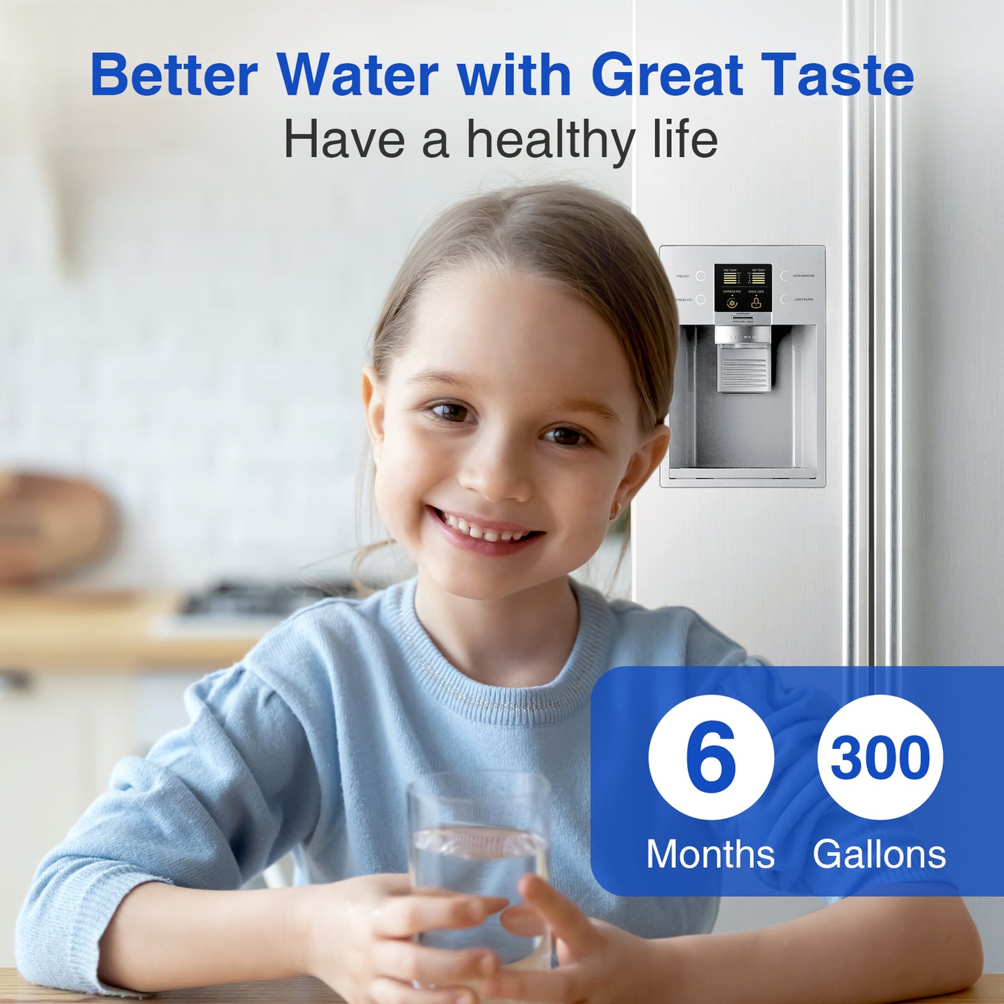 LG Refrigerator Water Filter Replacement - 3 Pack LT700P, ADQ36006101, Kenmore