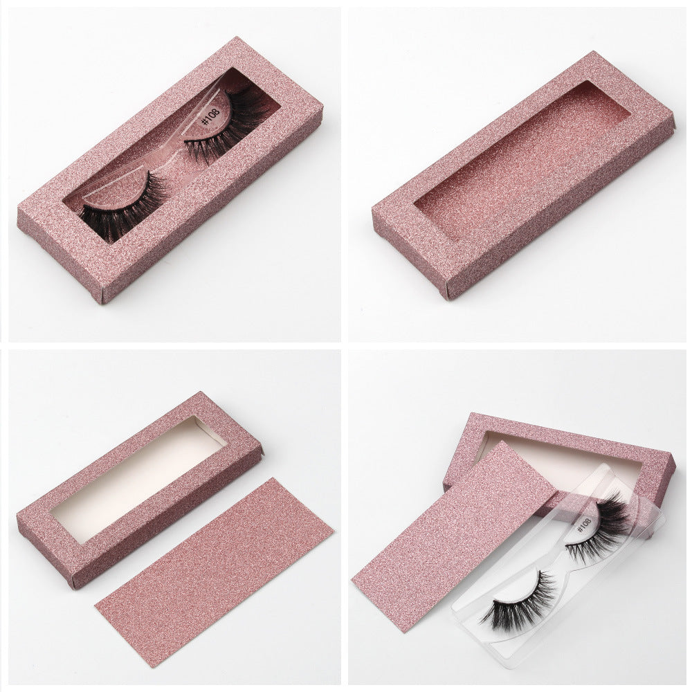 Handmade 3D False Eyelashes - Mink, Thick, Natural Length Options