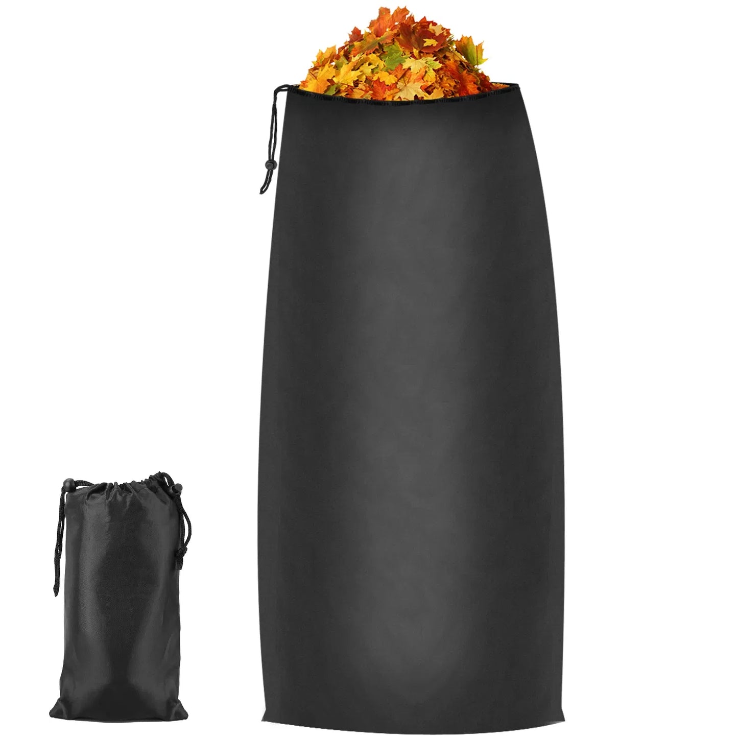 Black Lawn Tractor Leaf Bag 54 Cubic Feet Garden Waste Collection Rubbish Bag