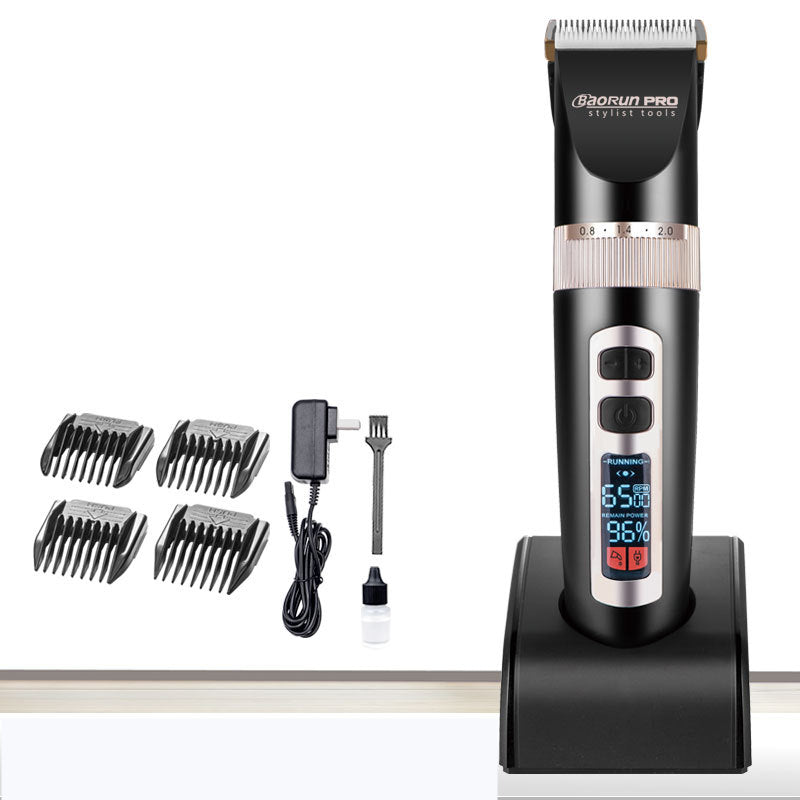 Rechargeable Hair Clipper with Ceramic Blade