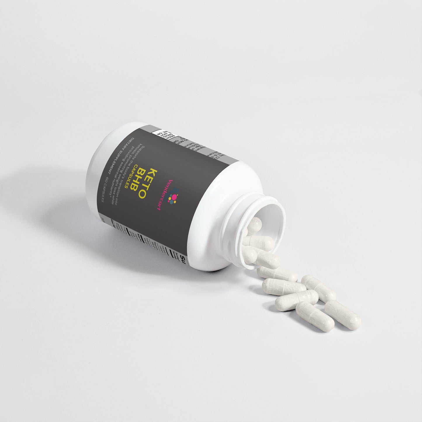 BHB Keto Supplement Capsules - Ketogenic Support for Energy & Fat Burn