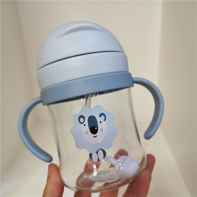 Cartoon Infant Graduated Water Cup - Colorful 300ml Kids Drinking Cup