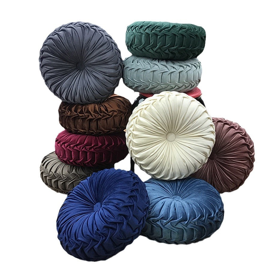 Solid Color Velvet Throw Pillow Cover 38x38cm Sofa Cushion Home Decor