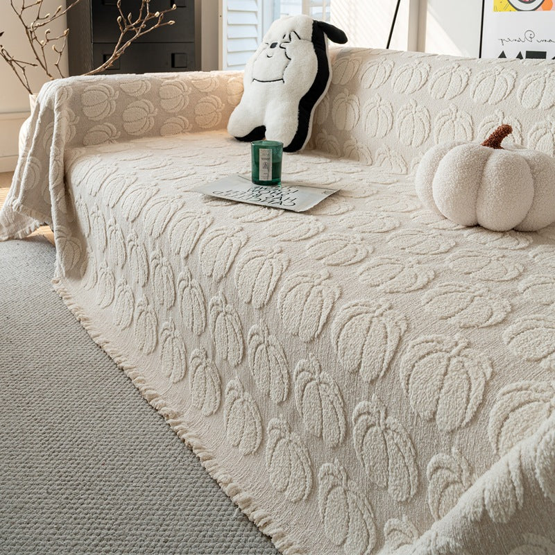 Single Sided Fleece Sofa Cover - Modern Minimalist Protects & Decorates