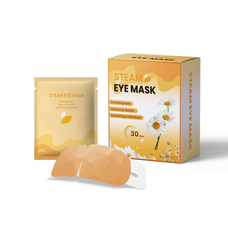 Self-Heating Blackout Eye Mask for Relaxation and Sleep - Hot Compress