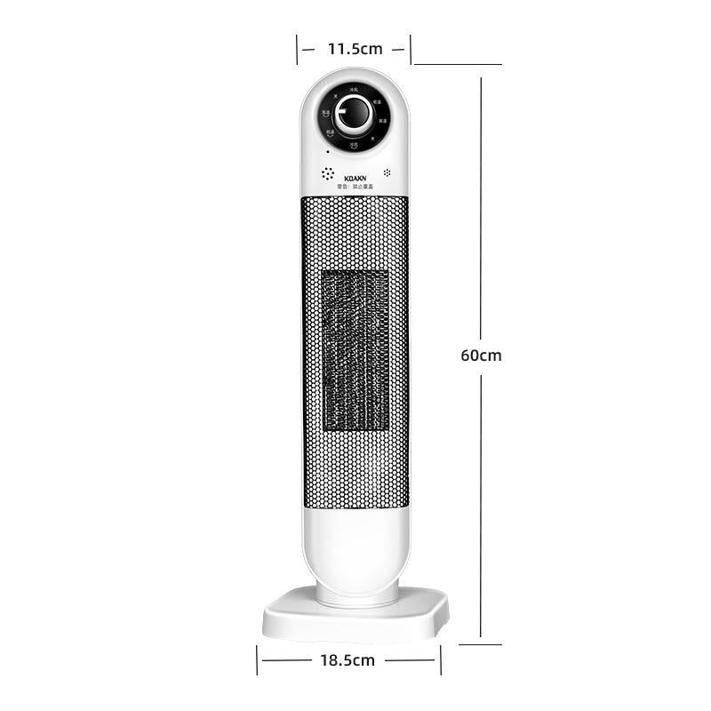 2000W Adjustable Indoor Space Heater with 6 Speed Settings for Home Use
