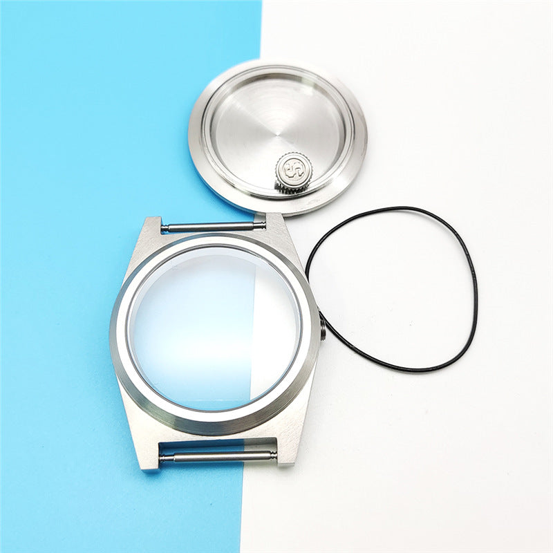 Stainless Steel Sapphire Watch Case Replacement 38MM for Seiko NH35A/NH36A