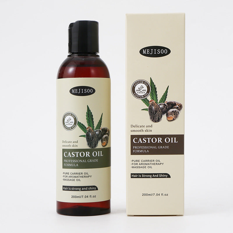 Castor Oil Hair Treatment Oil - 200ml for Frizz & Split Ends