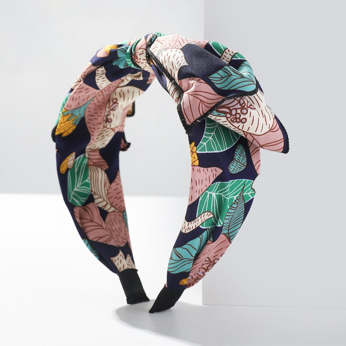 Floral Hair Bow - Pastoral Print Design