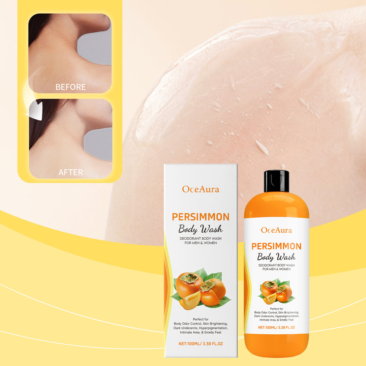 Persimmon Fresh Shower Gel - 100ml