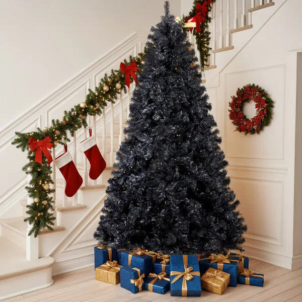 7.5 FT Pre-Lit Artificial Christmas Tree with 400 Lights & Remote Control
