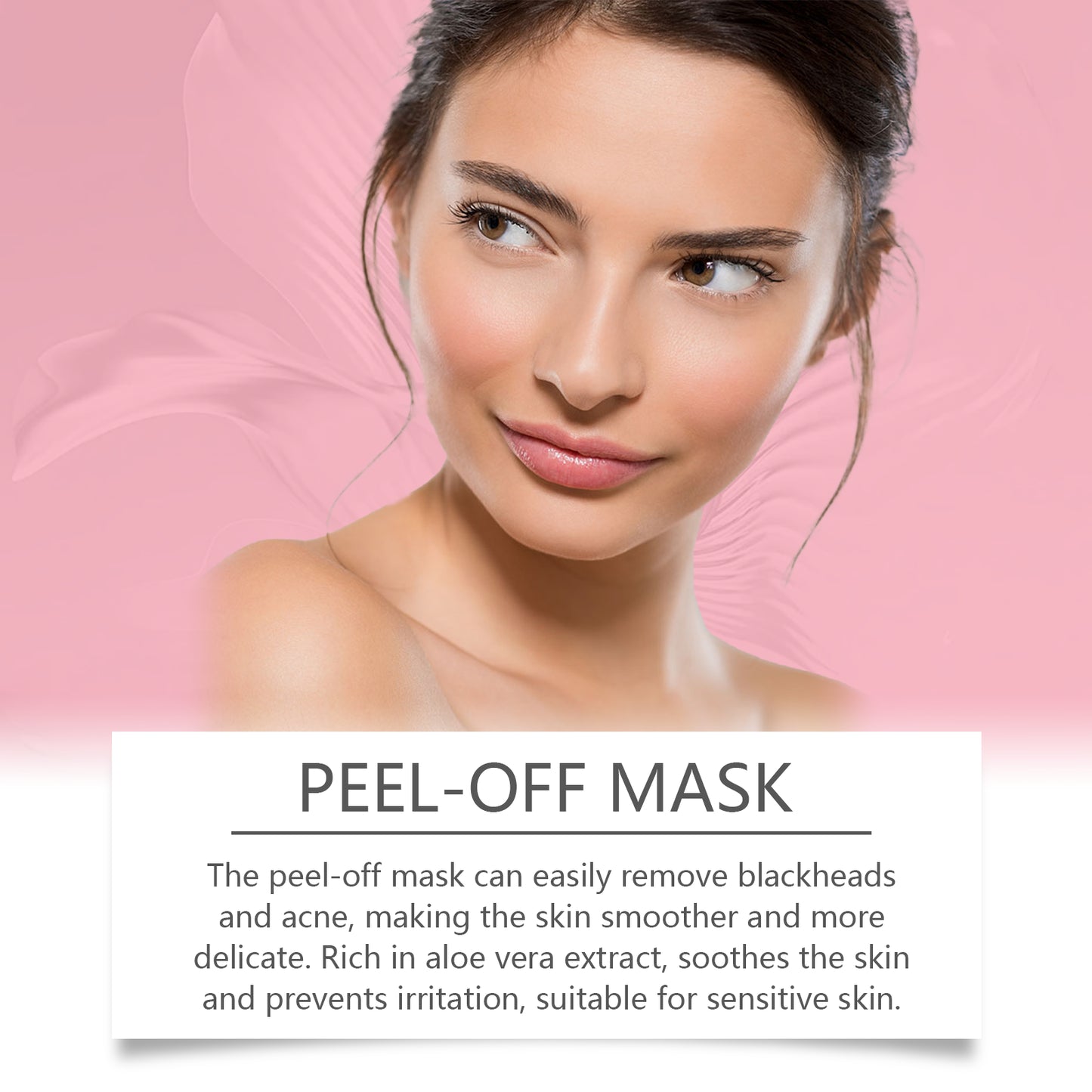 Collagen Peel-Off Facial Mask for Deep Cleansing, Firming and Moisturizing