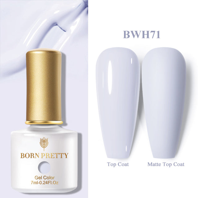 One-Color Gel Nail Polish 7ml - Long-Lasting, Non-Toxic, Professional & Home Use