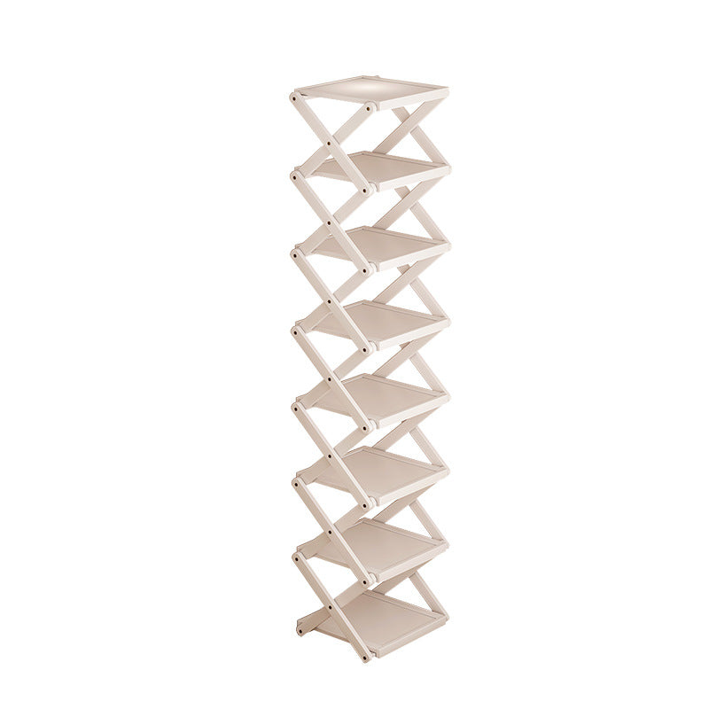 Foldable Shoe Rack for Entryway Space Saving No Assembly Needed
