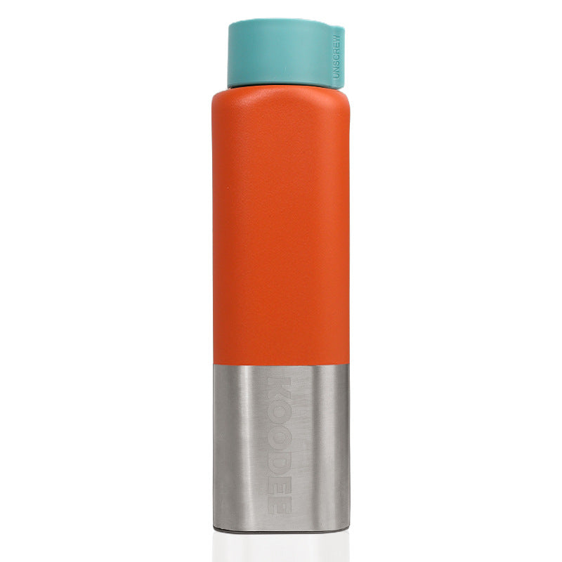 Stainless Steel Macaron Cup with Heat Preservation - Multiple Colors & Capacities