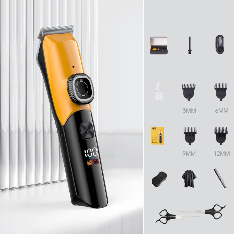 Rechargeable Hair Clipper & Trimmer Set for Salon & Pets - Multi-functional