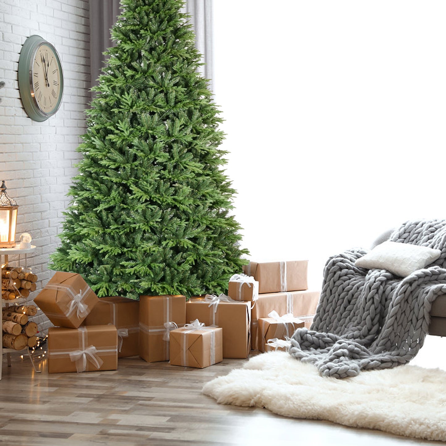 PVC Christmas Tree - Hybrid Decoration for Holiday Cheer
