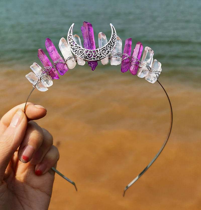 Witch Moon Crystal Headband