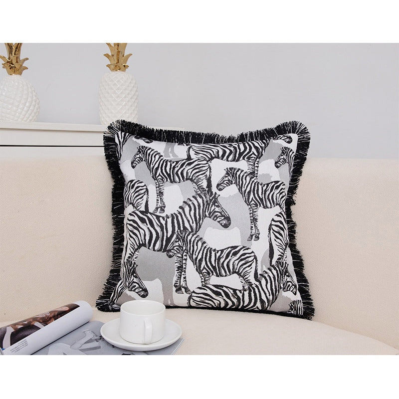 45x45cm Geometric & Floral Pillow Cover for Sofa Living Room Decor