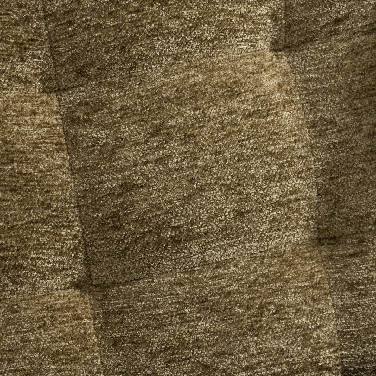 Modern Accent Chair - Soft Chenille Upholstered Armchair in Olive Green