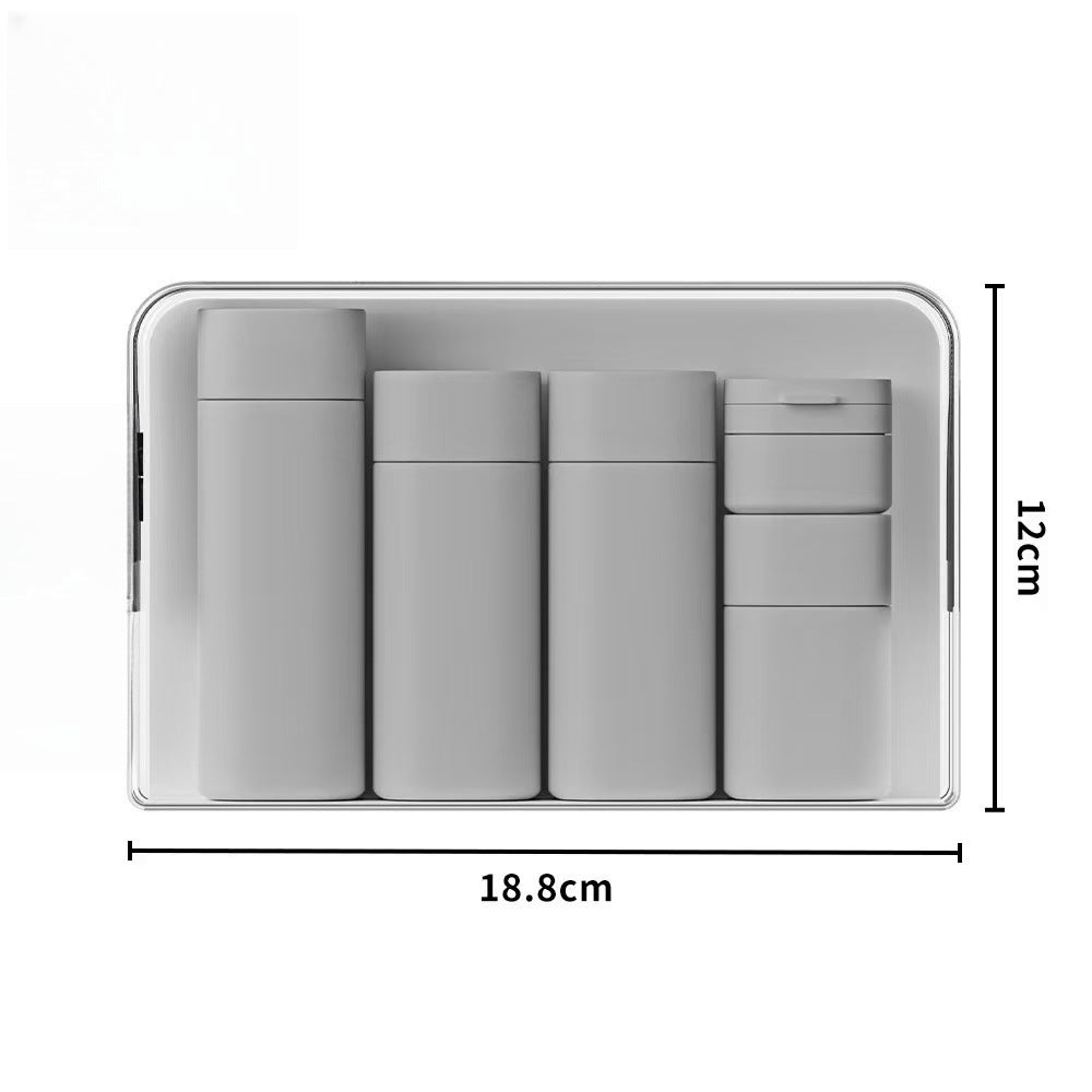 Travel Bottle Filling Set with Nordic Color Options - Portable & Lightweight