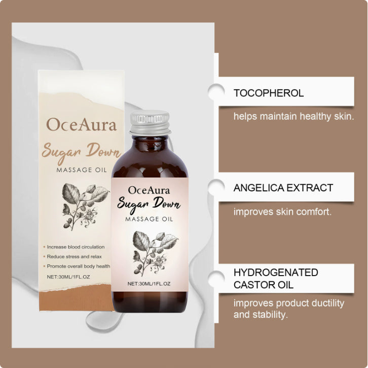 Massage Oil 30ml Body Care Oil for Relaxation and Skin Moisturizing