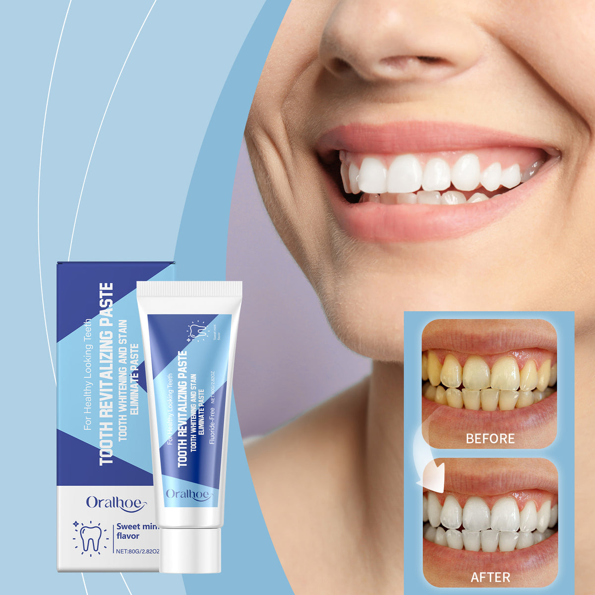 Deep Clean Whitening Toothpaste 80g