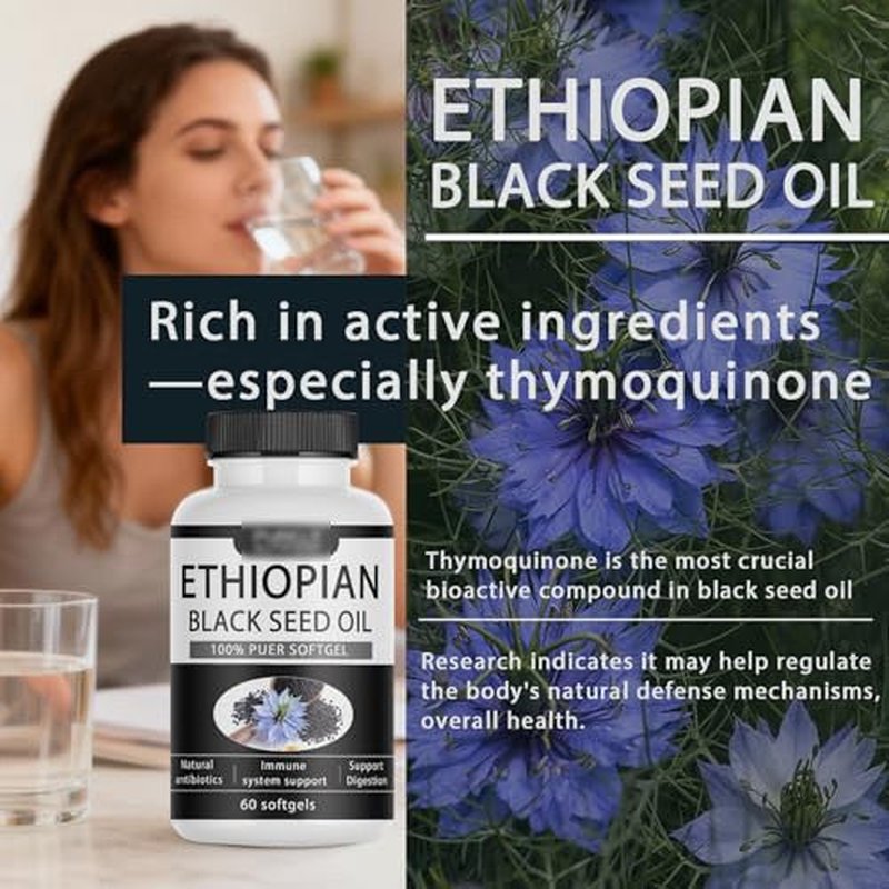 Black Seed Oil 60 Soft Capsules
