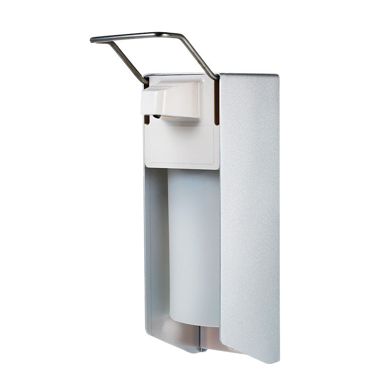 Wall-Mounted Hand Press Soap Dispenser - Modern Aluminum Alloy Bathroom Accessory