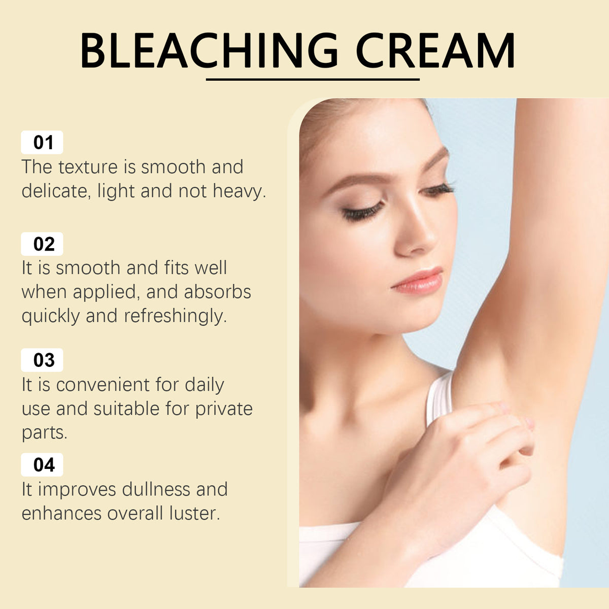 Skin Lightening Pigment Whitening Cream