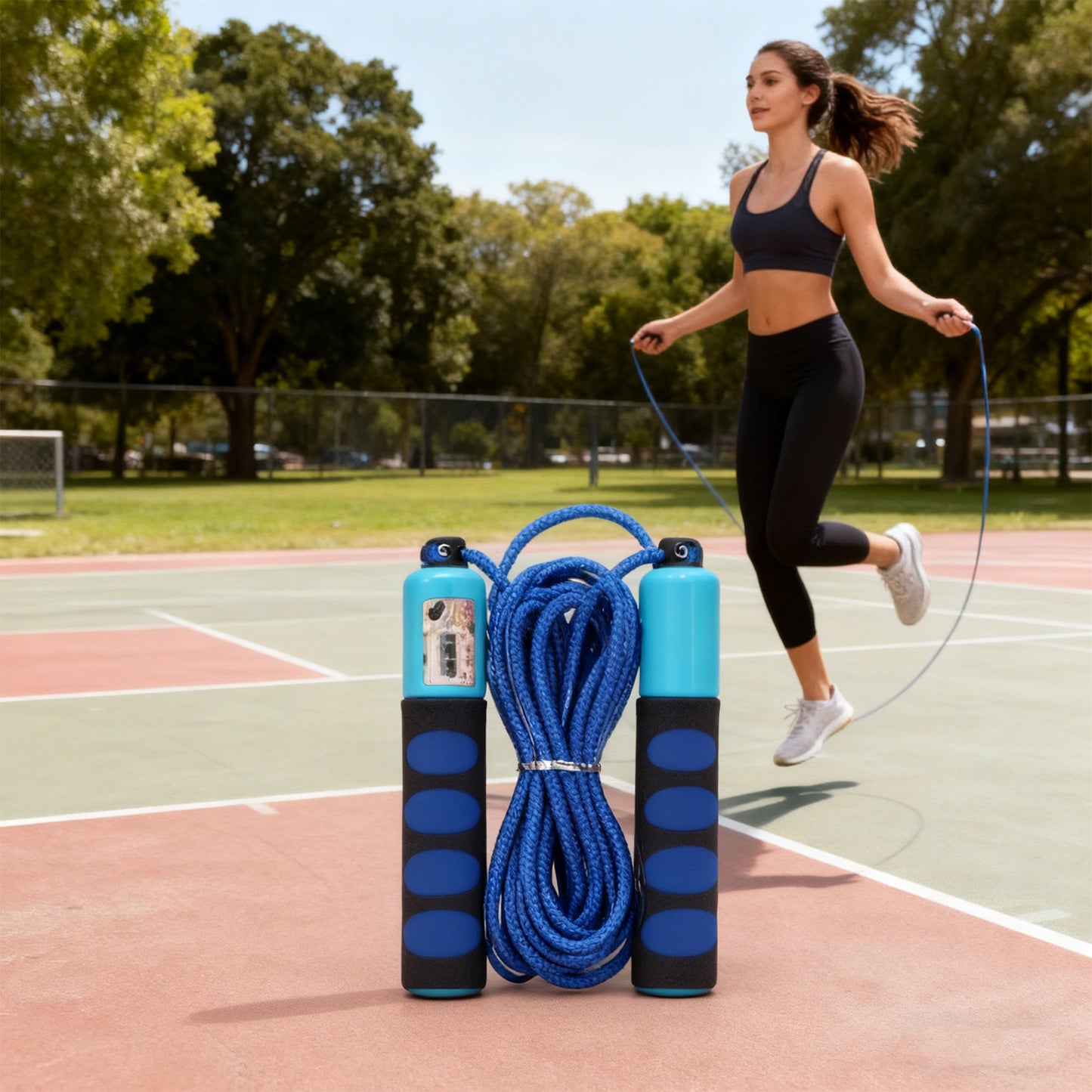 Rope with Counter for Fitness Training - Multiple Colors