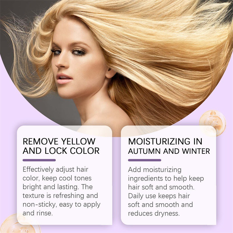 Purple Hair Mask with Keratin & Collagen for Nourishing Hair - 100g