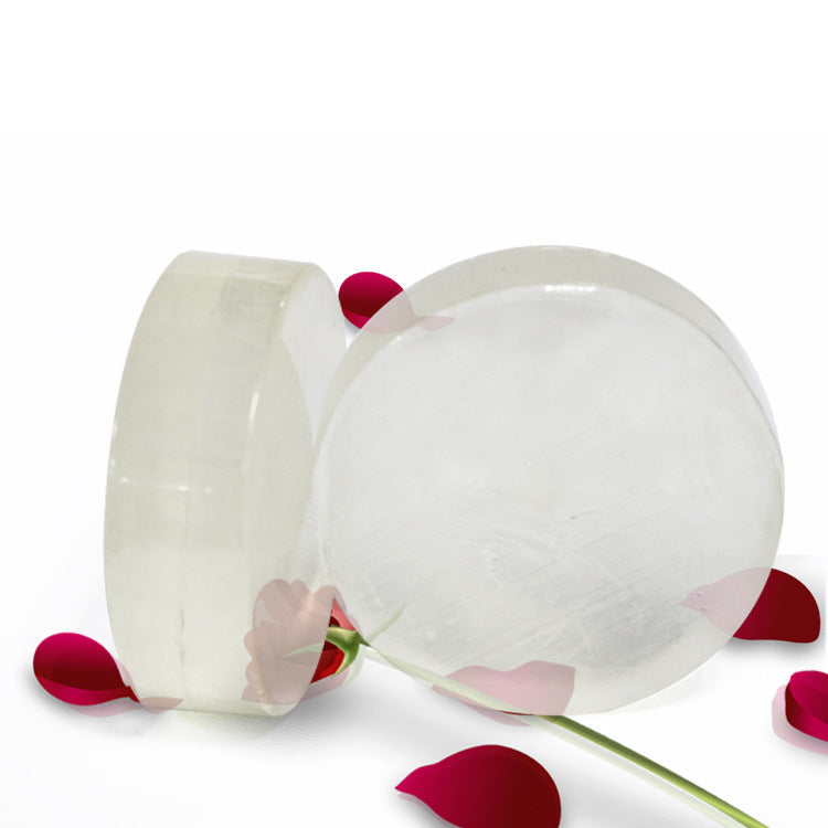 Handmade Enzyme Crystal Bar Soap 40g - Floral Scent, Cleansing & Firming