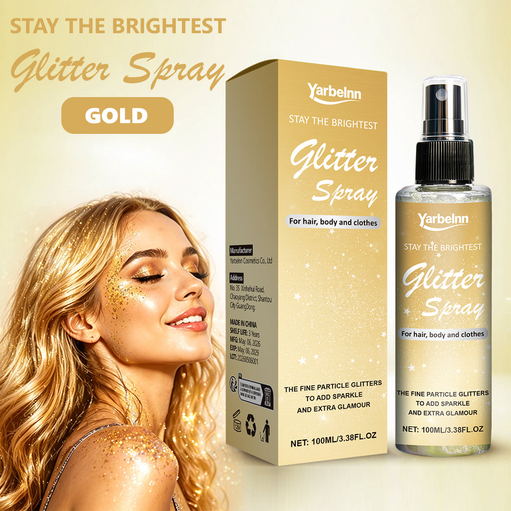Shimmer Spray Makeup Set - Lightweight, Ultra-Fine Mist Finisher (100ml/200ml/300ml Variants)