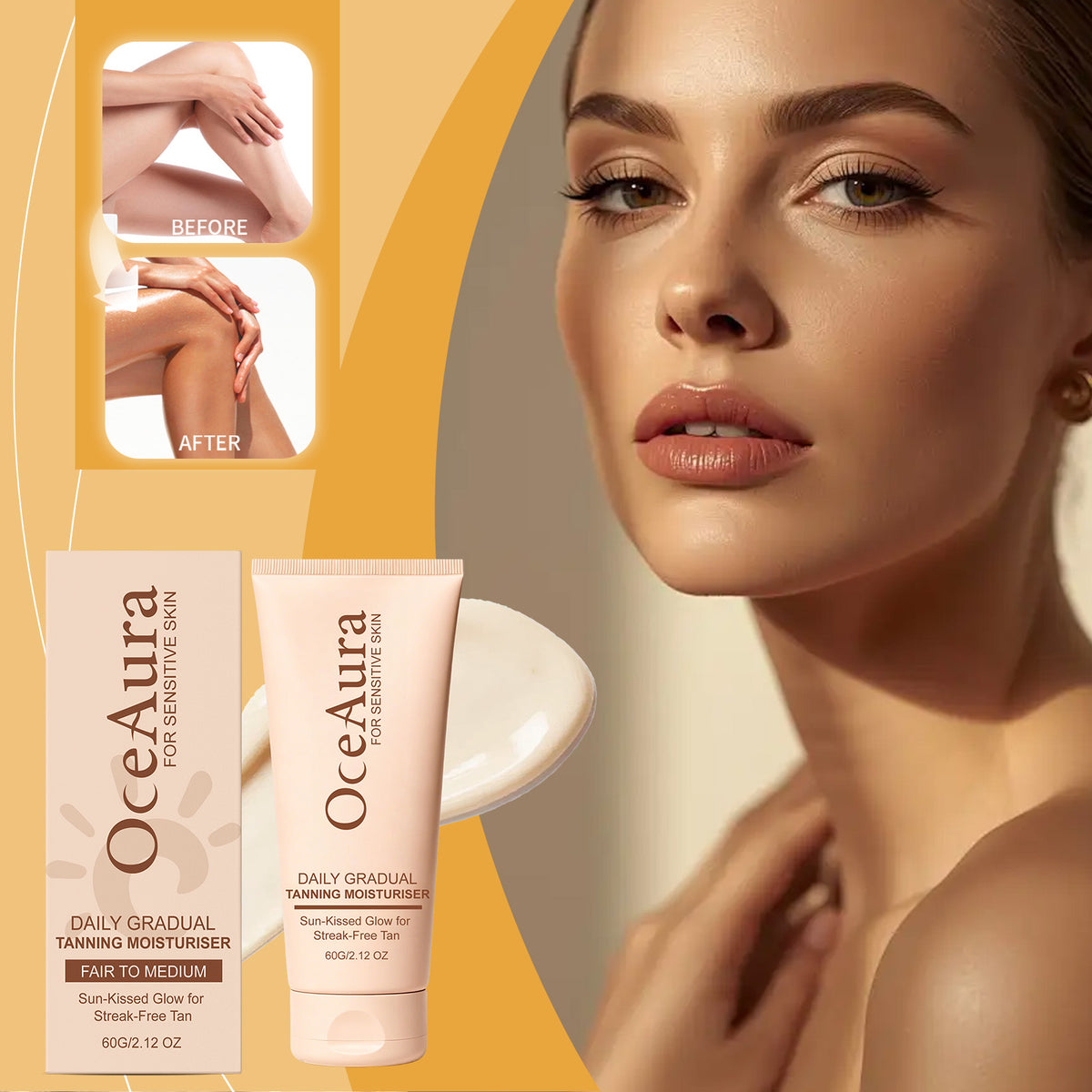 Plant Extract Darkening Moisturizing Lotion 60g