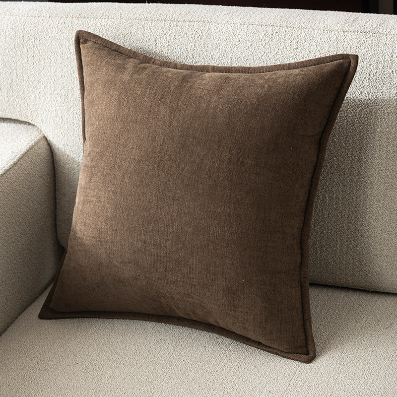 High-End Chenille Throw Pillow Cover and Cushion for Living Room Sofa