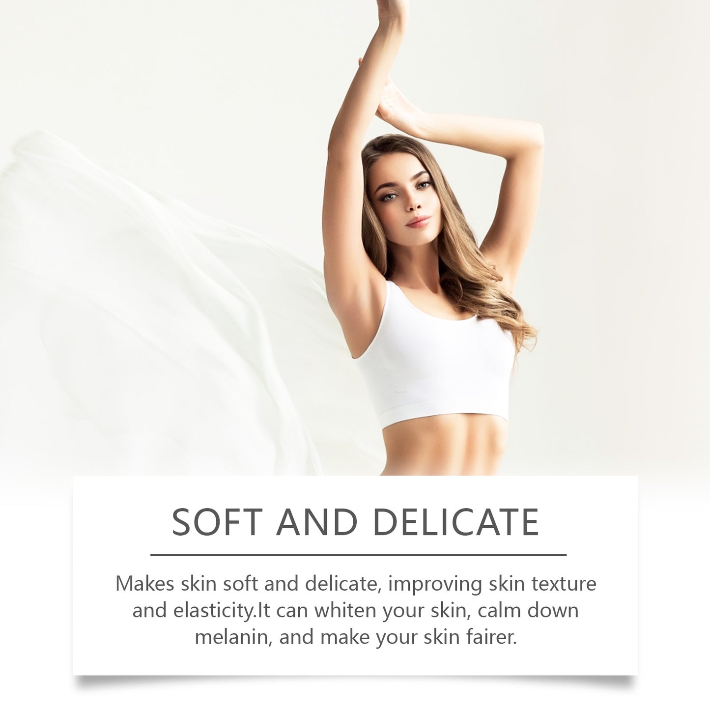 Brightening Body Cream with Collagen & Vitamin C - Moisturizing Skin Care