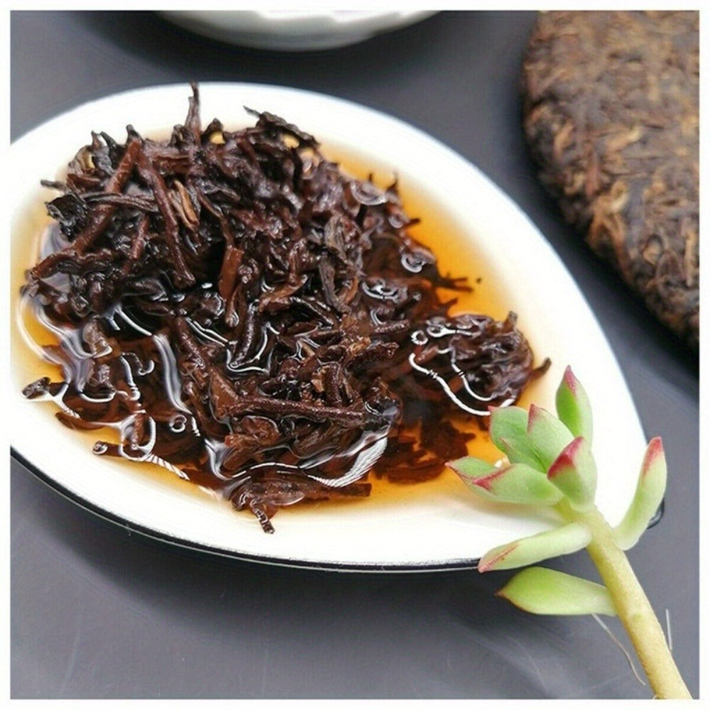 Aged Raw Pu-erh Tea Cake - 357g Yunnan Ancient Tree Traditional Tea