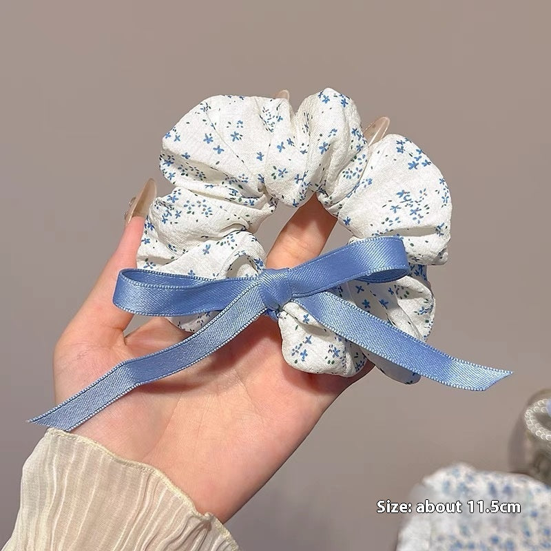 Summer Sweet Lace Scrunchie Hair Tie - Elegant Floral Hair Accessory