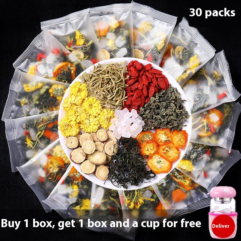 Honeysuckle Chrysanthemum Tea - Natural Wellness Blend